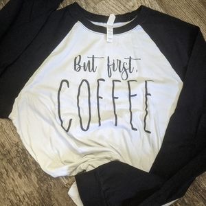 Unisex Large Long Sleeve Baseball Tee